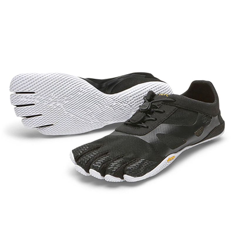 Vibram FiveFingers KSO EVO Női Edzőcipő - Fekete/Fehér OFHG500